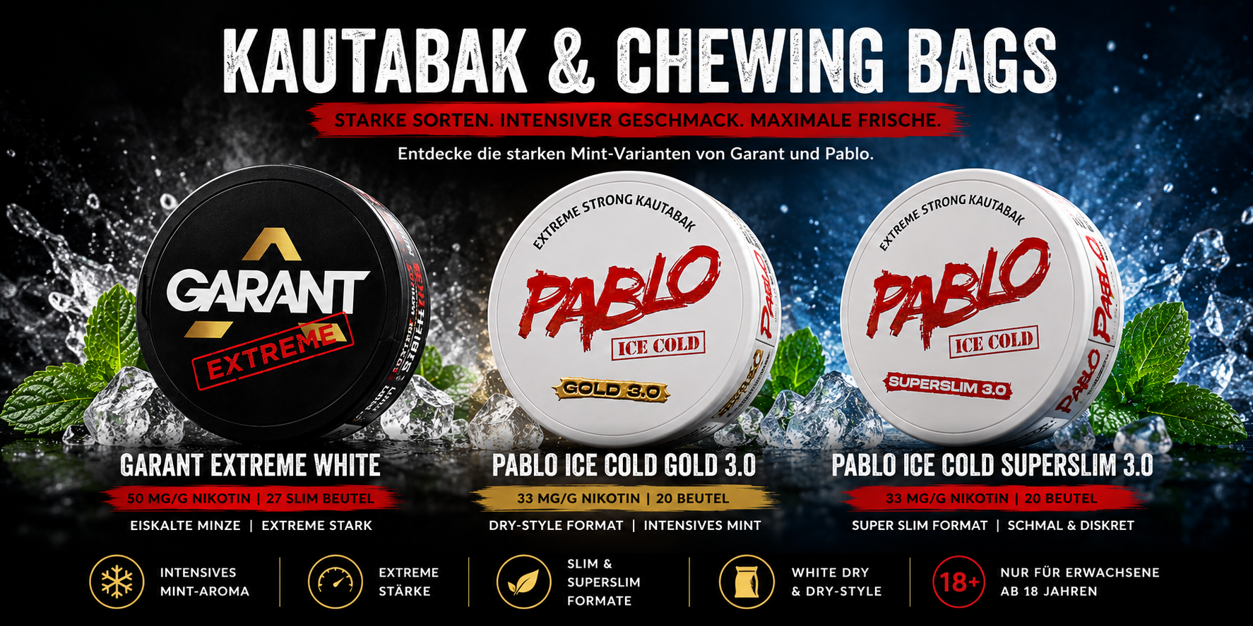 Kautabak & Chewing Bags