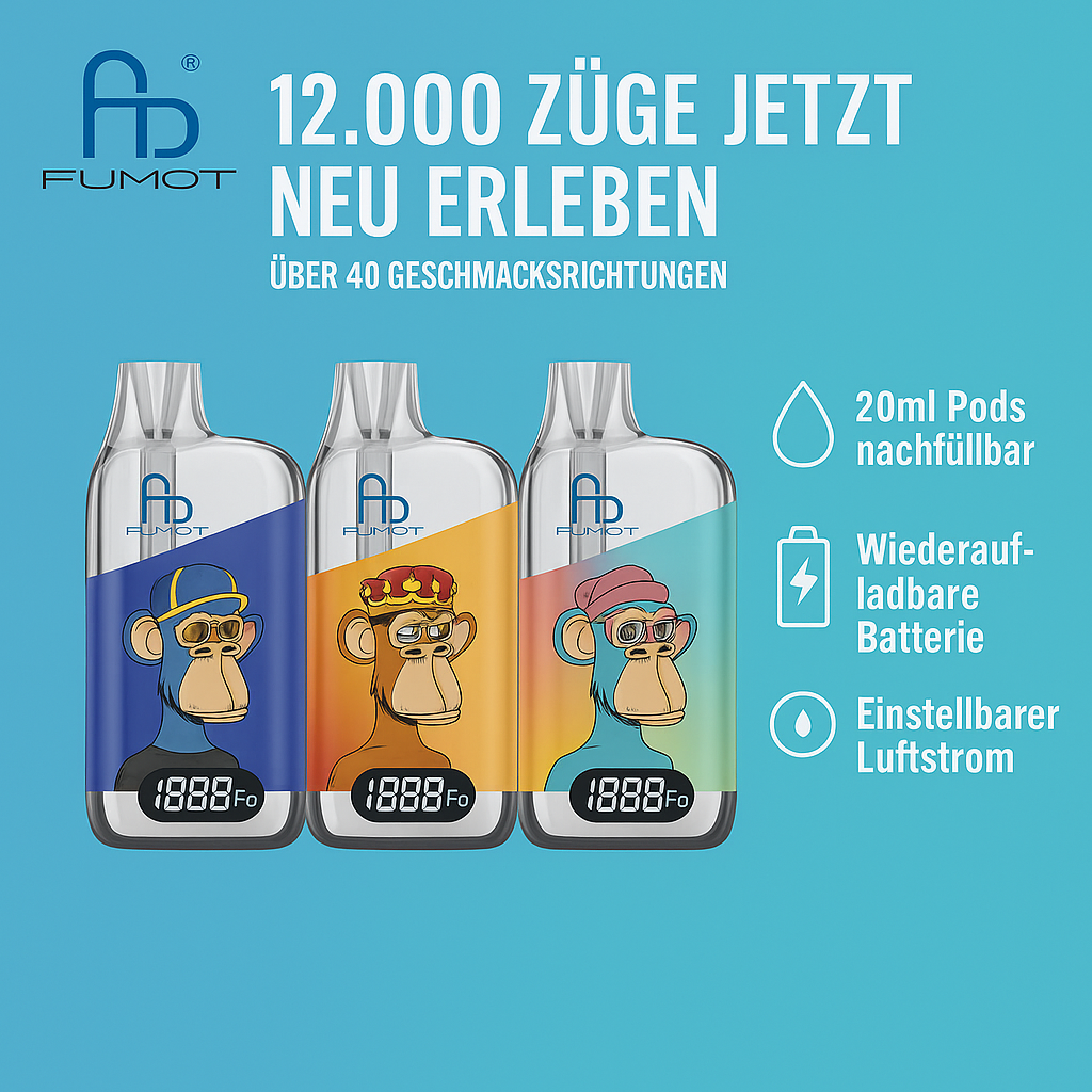 RandM Tornado Box E-Zigaretten und Pods