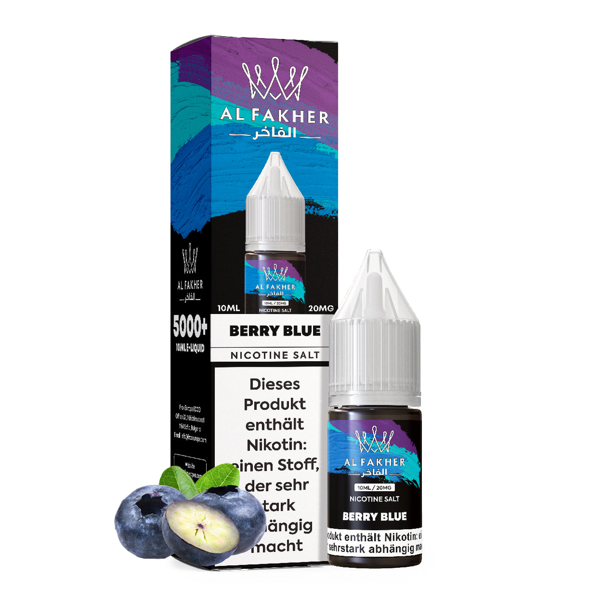 Al Fakher Liquid Berry Blue