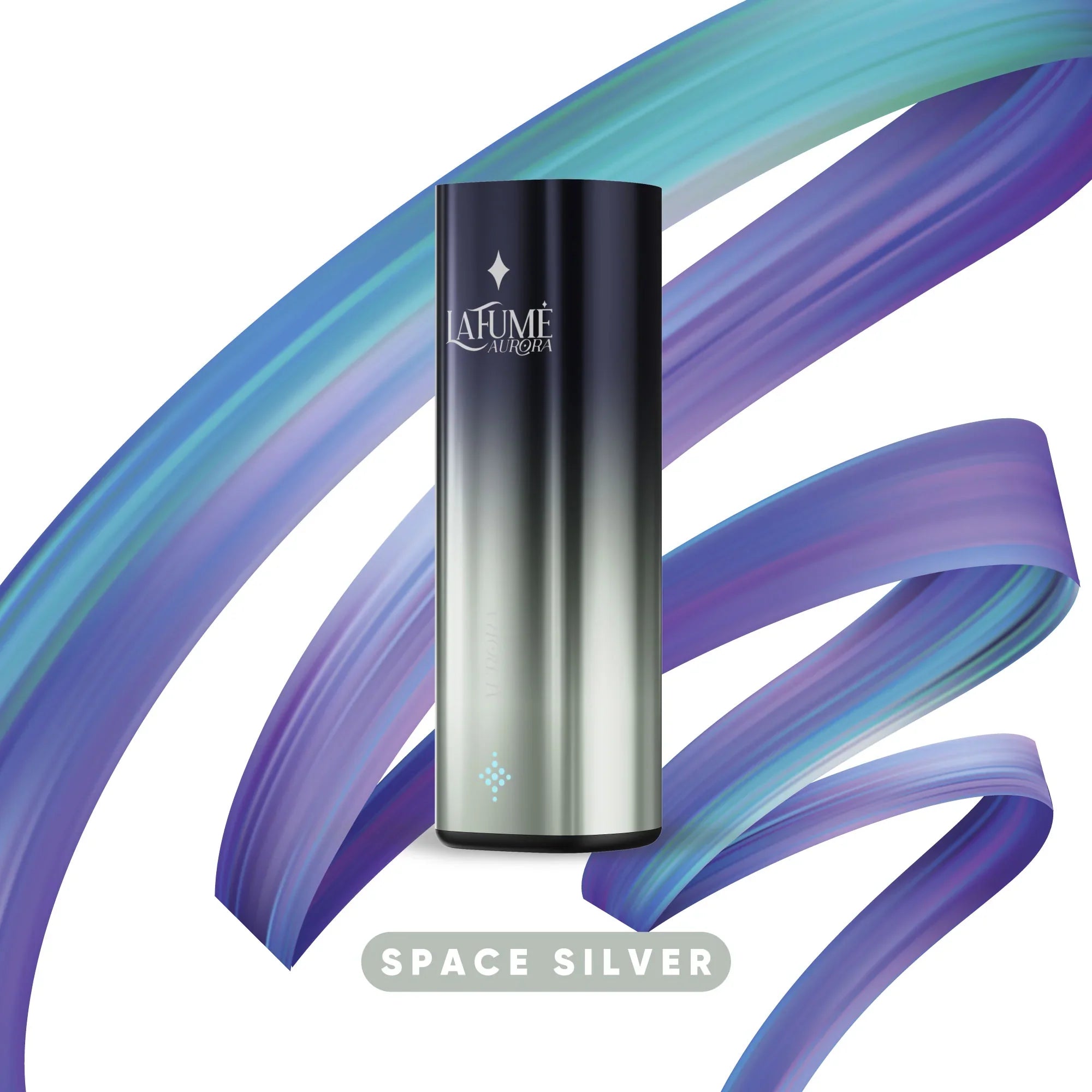 La Fume Aurora Akkuträger in Space Silver, 600 mAh, für vorbefüllte Aurora Pods