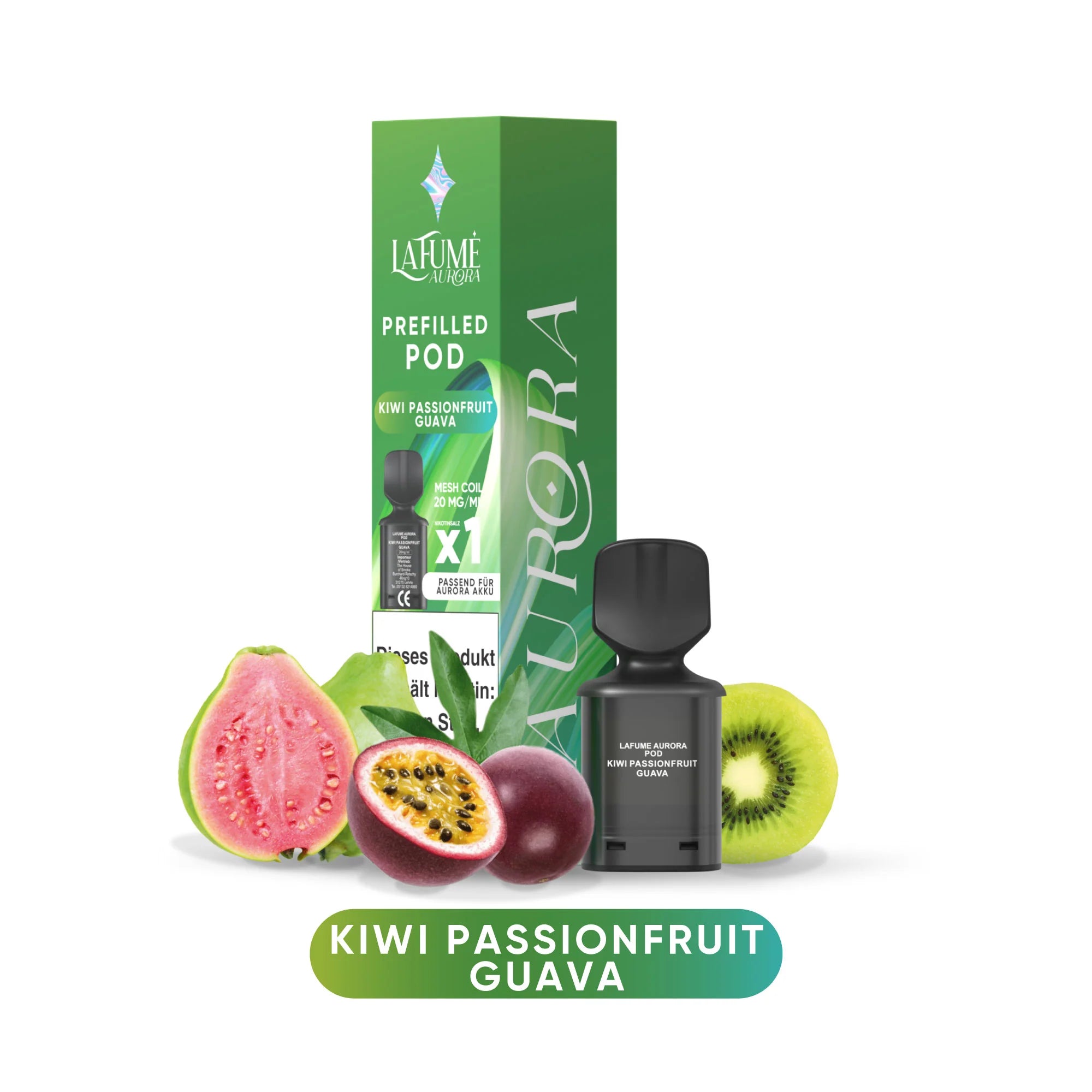 Lafume Aurora Pod - Kiwi Passionfruit Guava