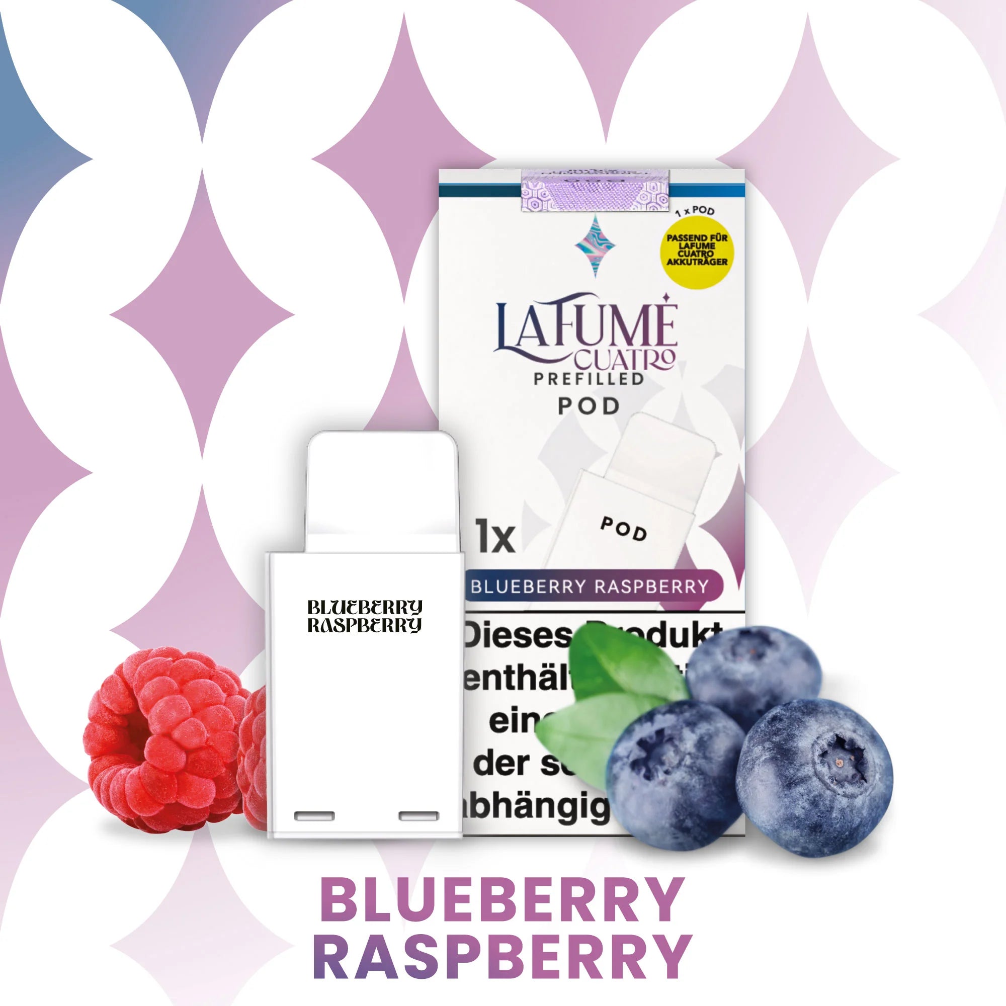 Lafume Cuatro Pod - Blueberry Raspberry
