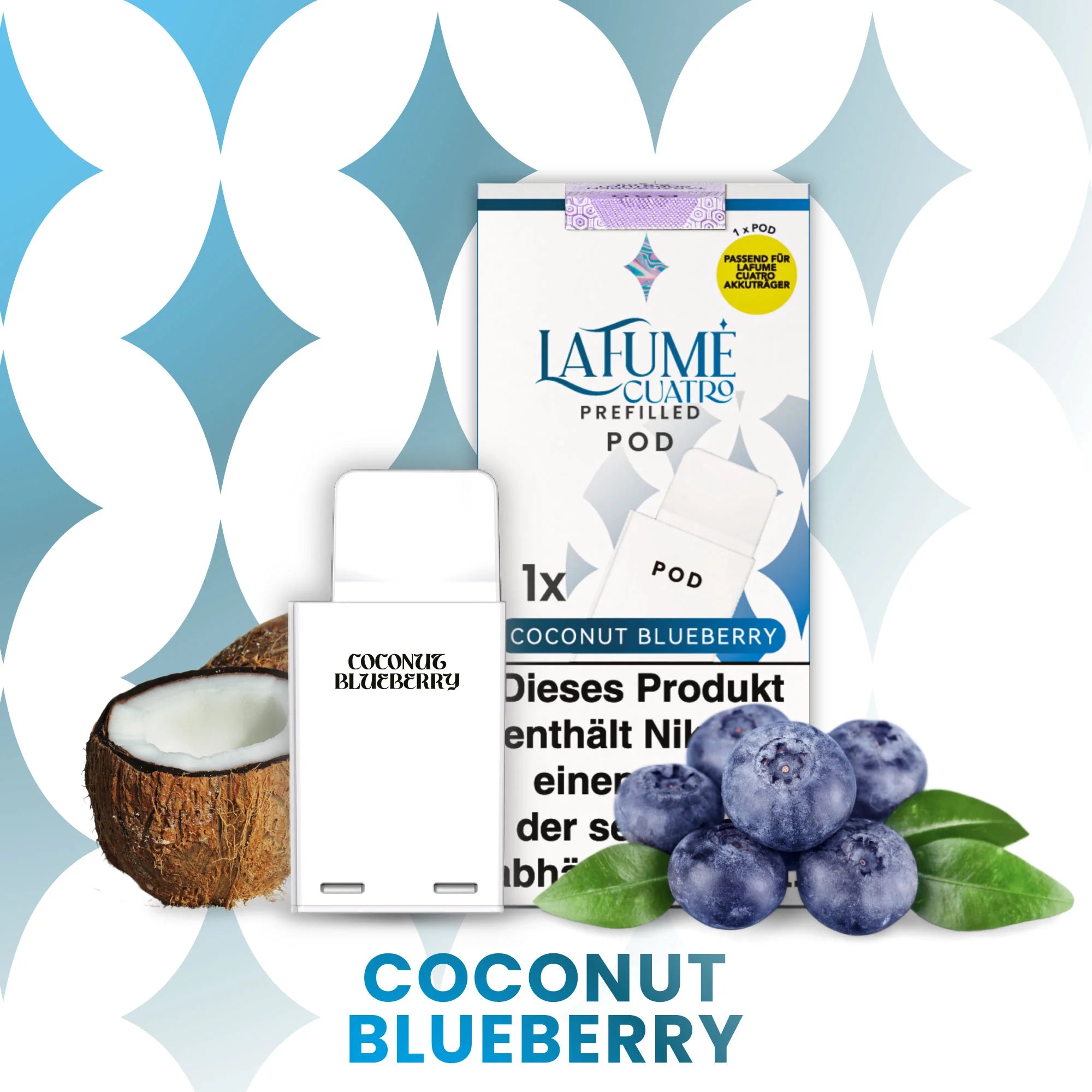 Lafume Cuatro Pod - Coconut Blueberry