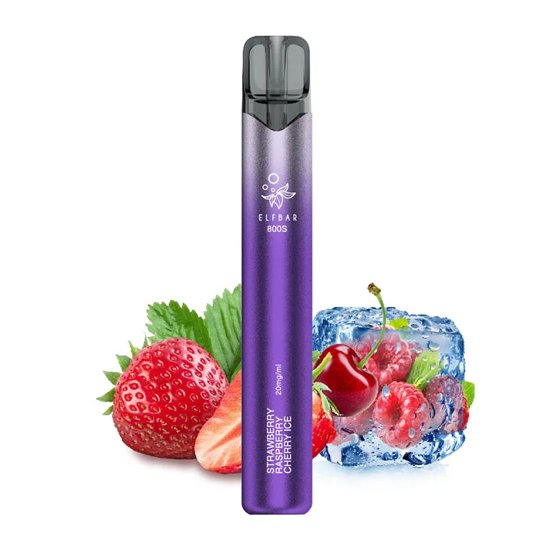 ELFBAR 800S - Strawberry Raspberry Cherry Ice
