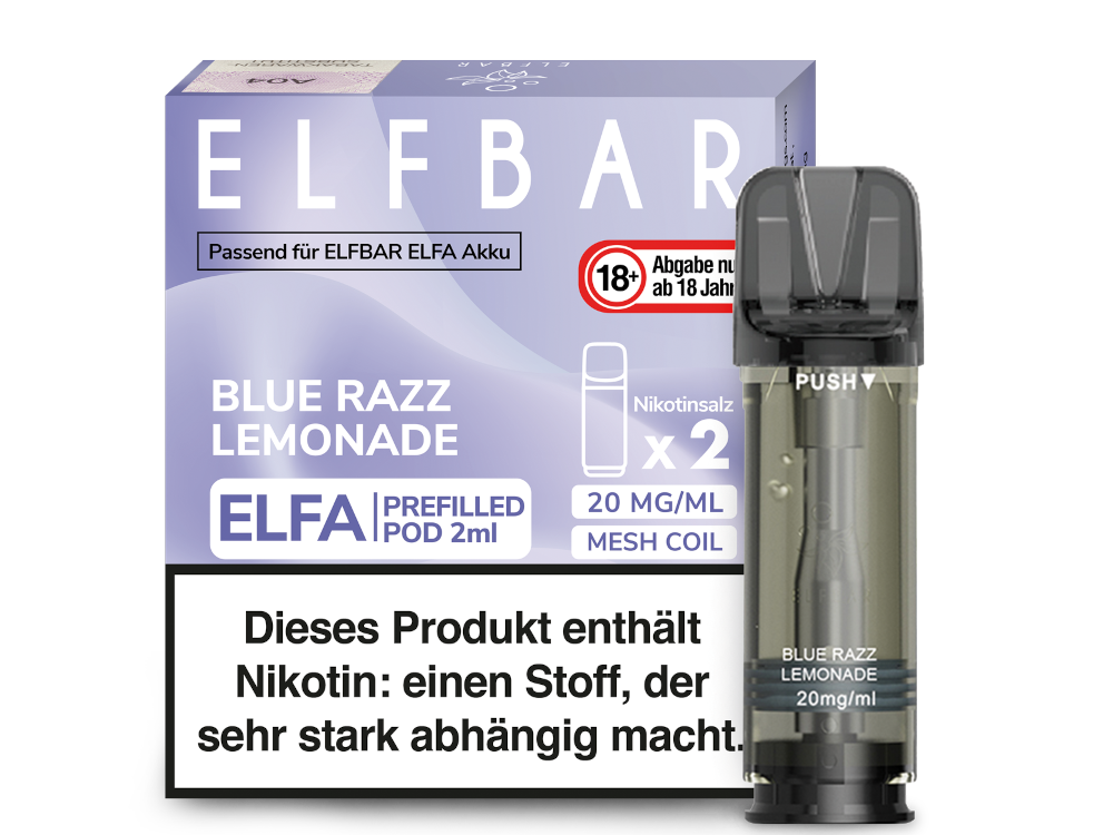 ELFBAR ELFA Pods 2Stk - Blue Razz Lemonade