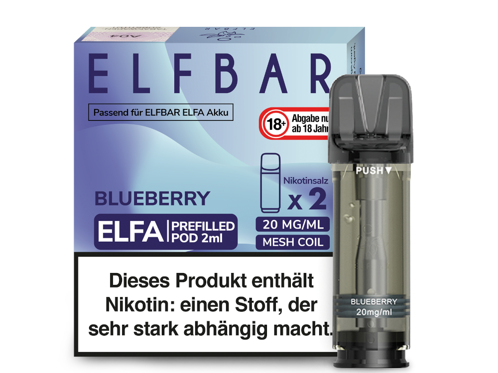 ELFBAR ELFA Pods 2Stk - Blueberry