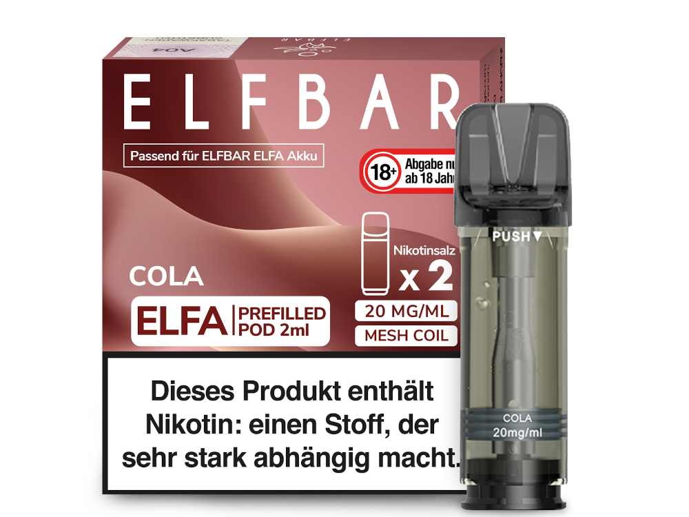 ELFBAR ELFA Pods 2Stk - Cola