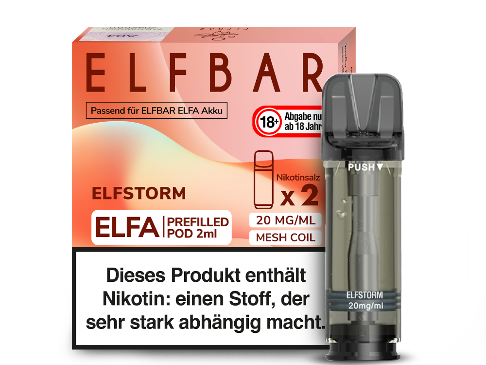 ELFBAR ELFA Pods 2Stk - Elfergy / Elfstorm