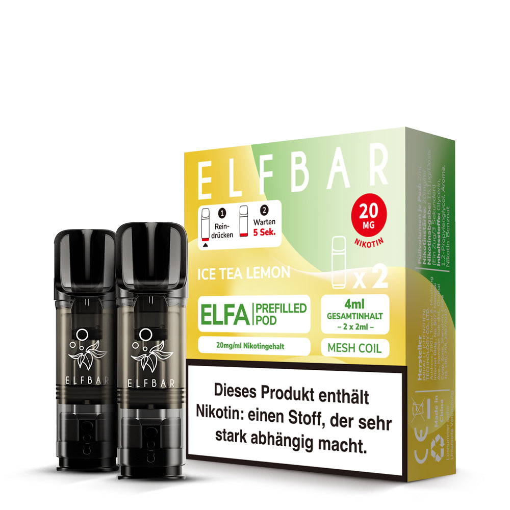 Elfbar ELFA Pod Ice Tea Lemon