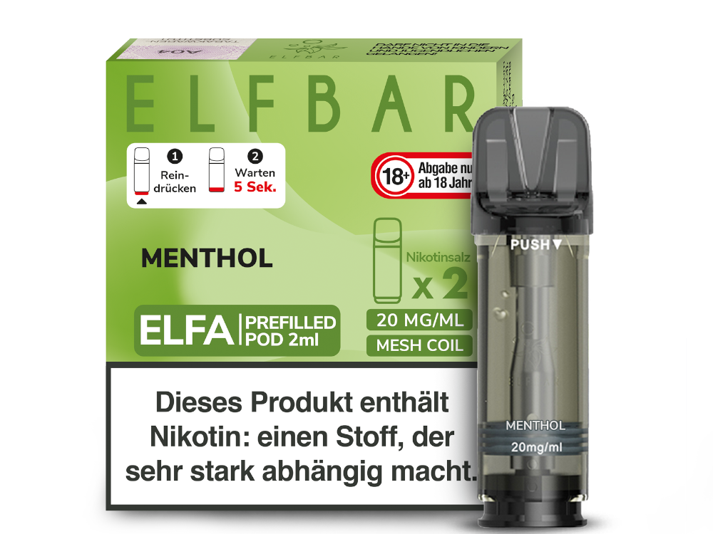 ELFBAR ELFA Pods 2Stk - Menthol