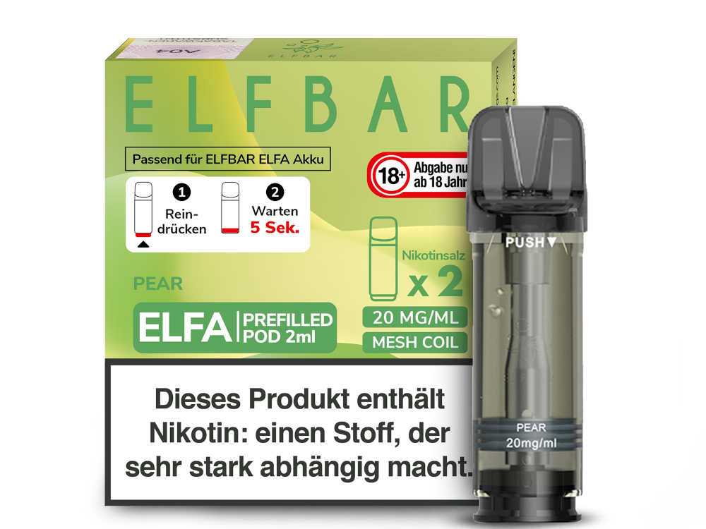 ELFBAR ELFA Pods 2Stk - Pear
