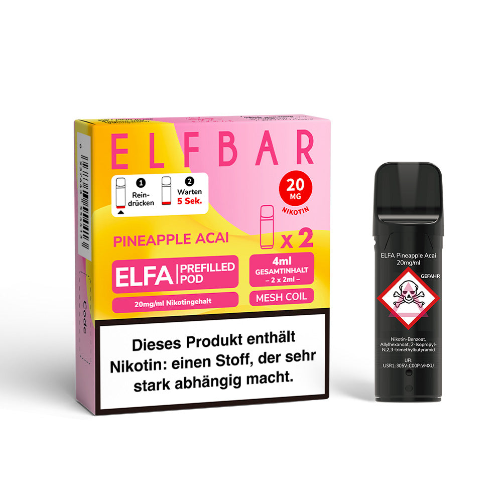ELFBAR ELFA Pods 2Stk - Pineapple Acai