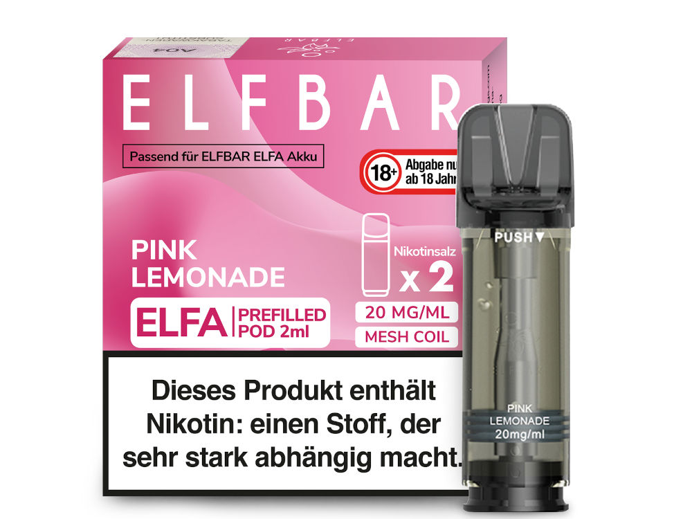ELFBAR ELFA Pods 2Stk - Pink Lemonade