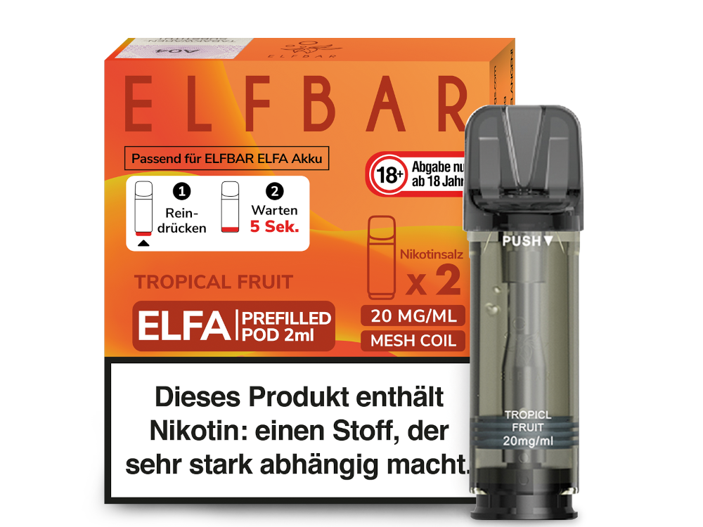 ELFBAR ELFA Pods 2Stk - Tropical Fruit
