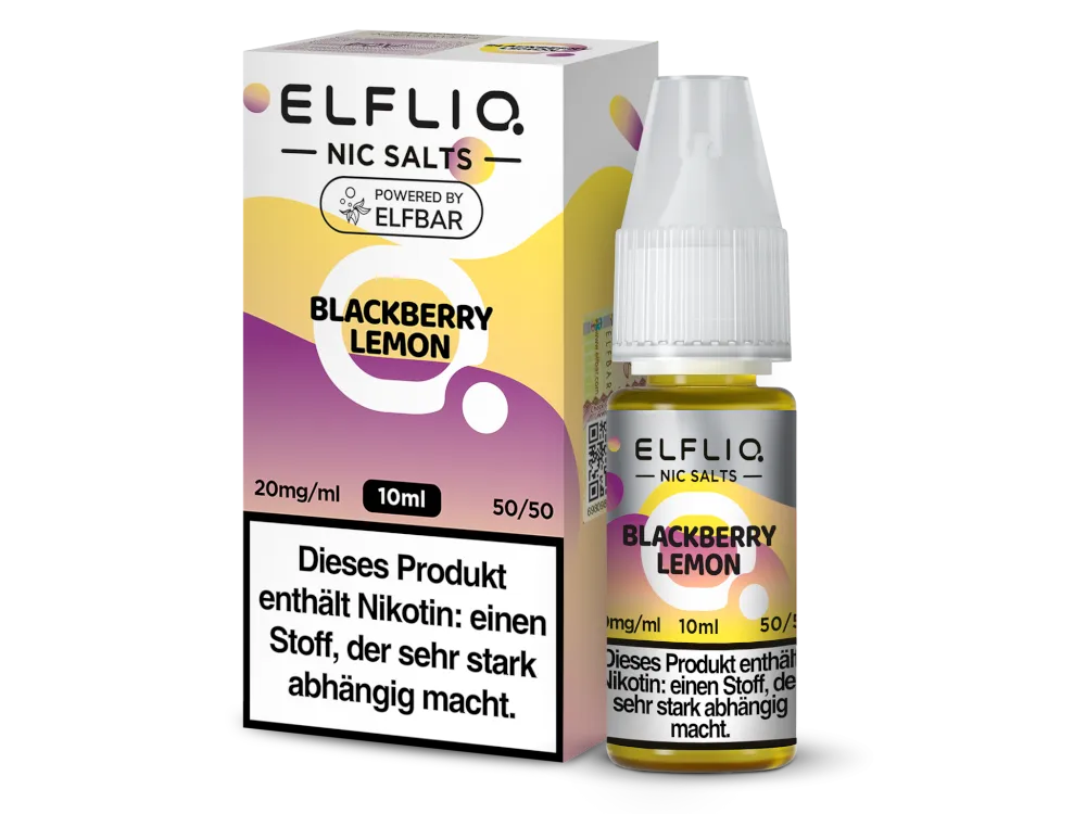 ELFBAR ELFLIQ - Blackberry Lemon