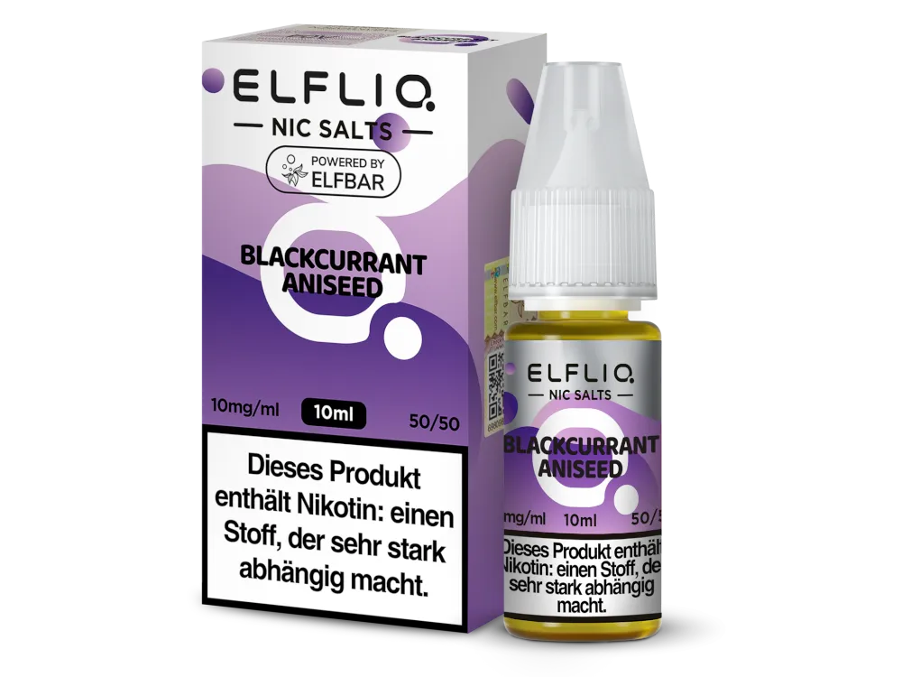 ELFBAR ELFLIQ - Blackcurrant Aniseed