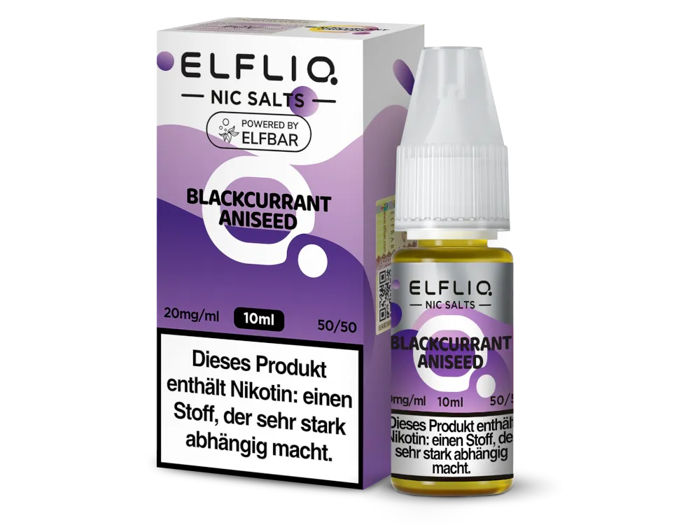 ELFBAR ELFLIQ - Blackcurrant Aniseed