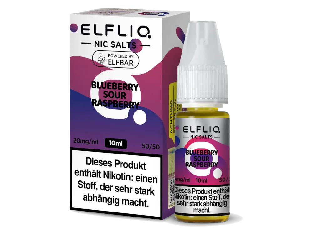 ELFBAR ELFLIQ - Blueberry Sour Raspberry