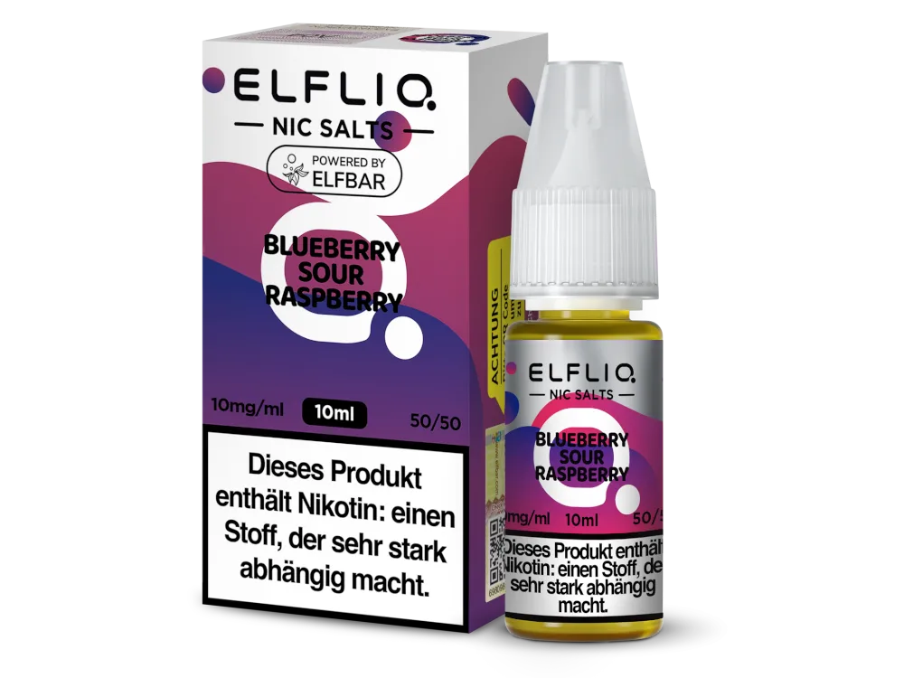 ELFBAR ELFLIQ - Blueberry Sour Raspberry