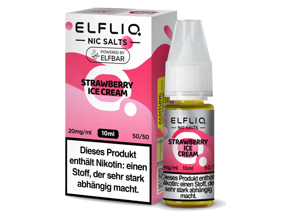 ELFBAR ELFLIQ - Strawberry Ice Cream