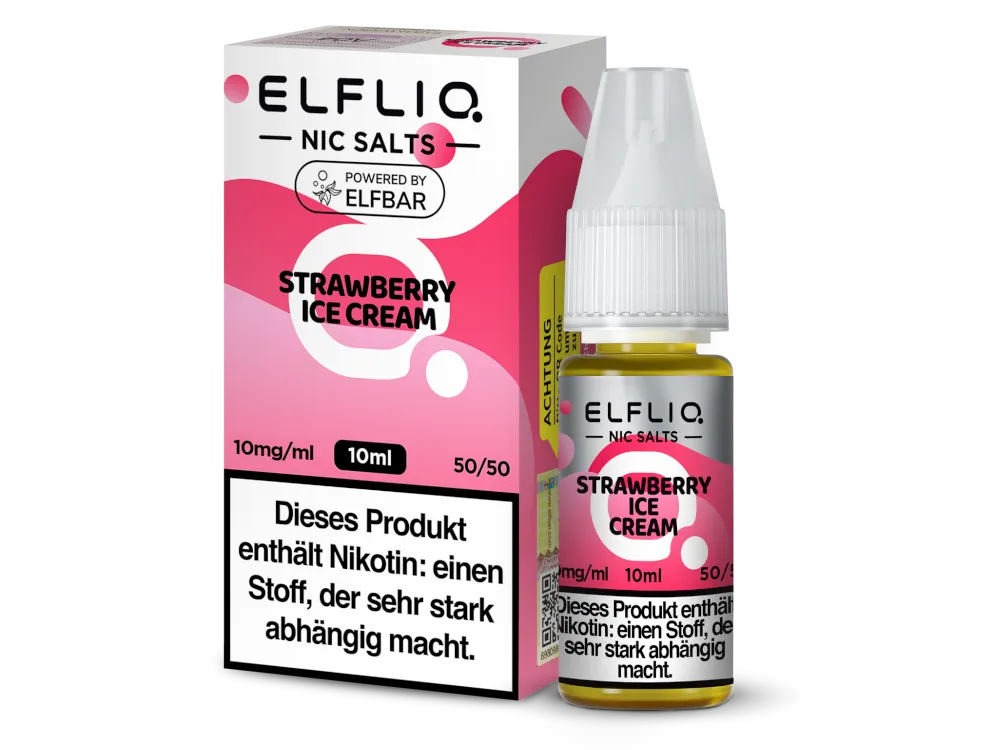 ELFBAR ELFLIQ - Strawberry Ice Cream
