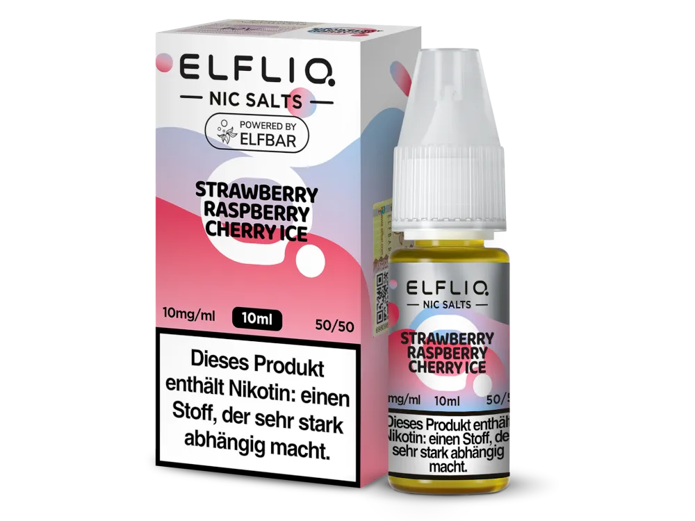 ELFBAR ELFLIQ - Strawberry Raspberry Cherry Ice