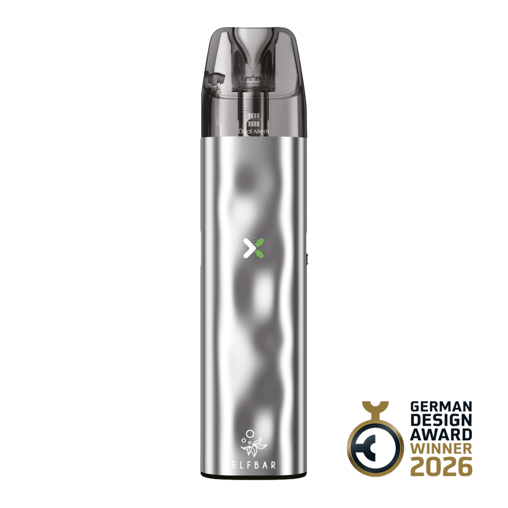 Elfbar ELFX Mini Pod Kit in Silver