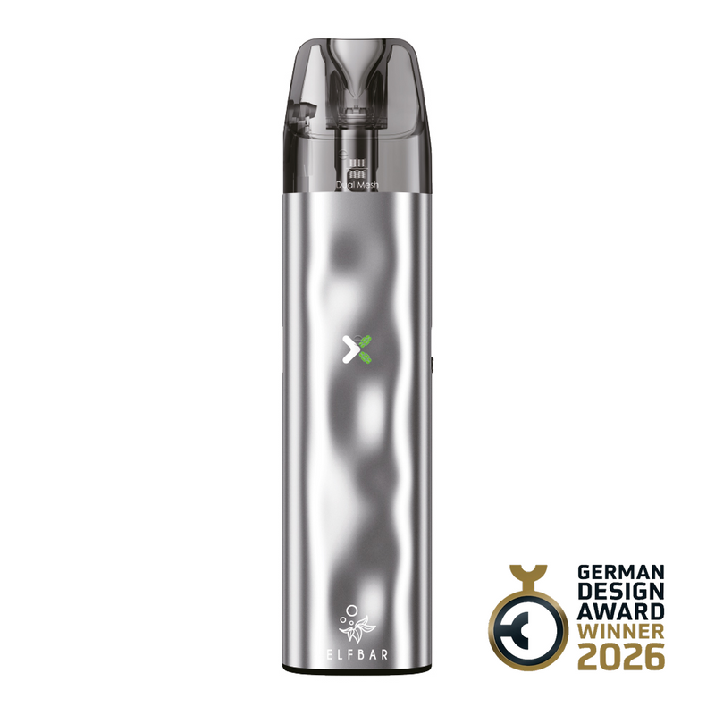 Elfbar ELFX Mini Pod Kit in Silver