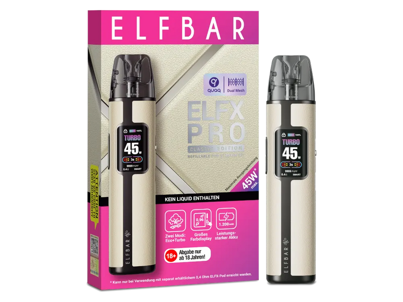 Elfbar ELFX Pro Pod Kit in Weiß