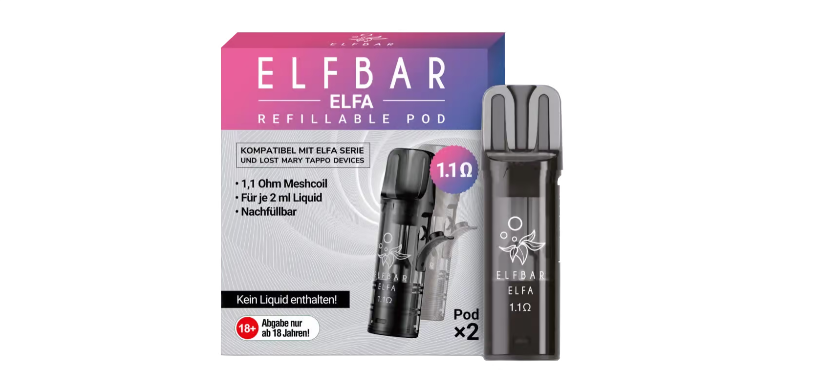 Elfbar Elfa - LeerPod 2 Stk.