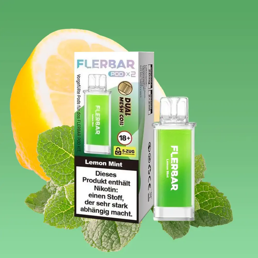Flerbar Pod 2Stk - Lemon Mint