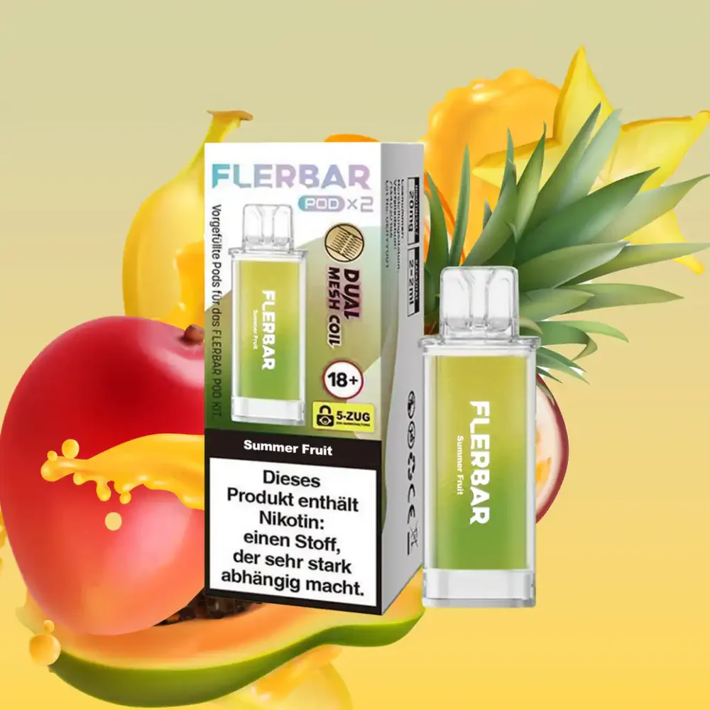 Flerbar Pod 2Stk - Summer Fruit