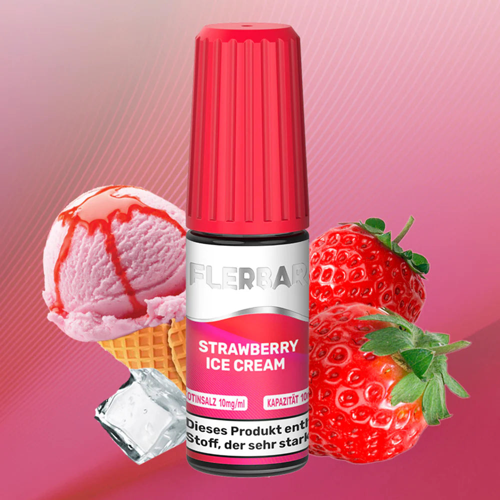 Flerbar Liquid - Strawberry Ice Cream