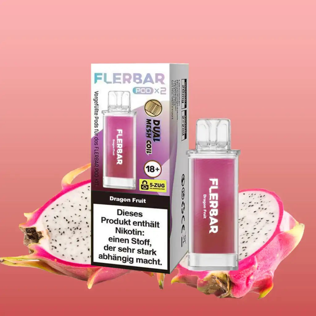 Flerbar Pod 2Stk - Dragon Fruit