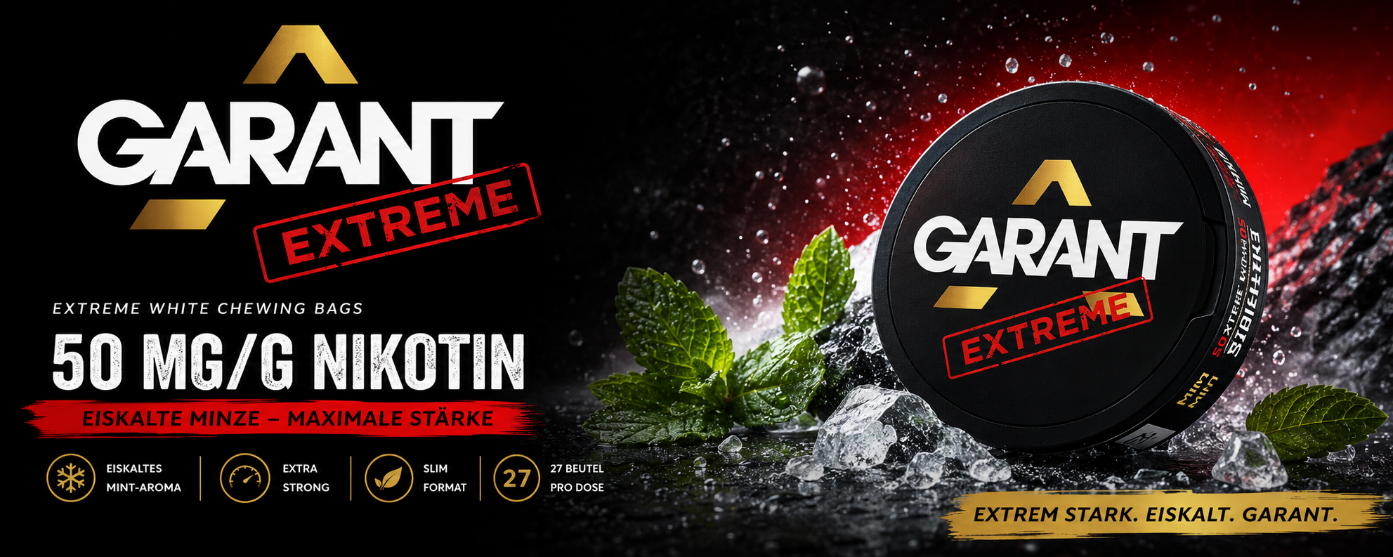 Garant Extrem White Chewing Bags