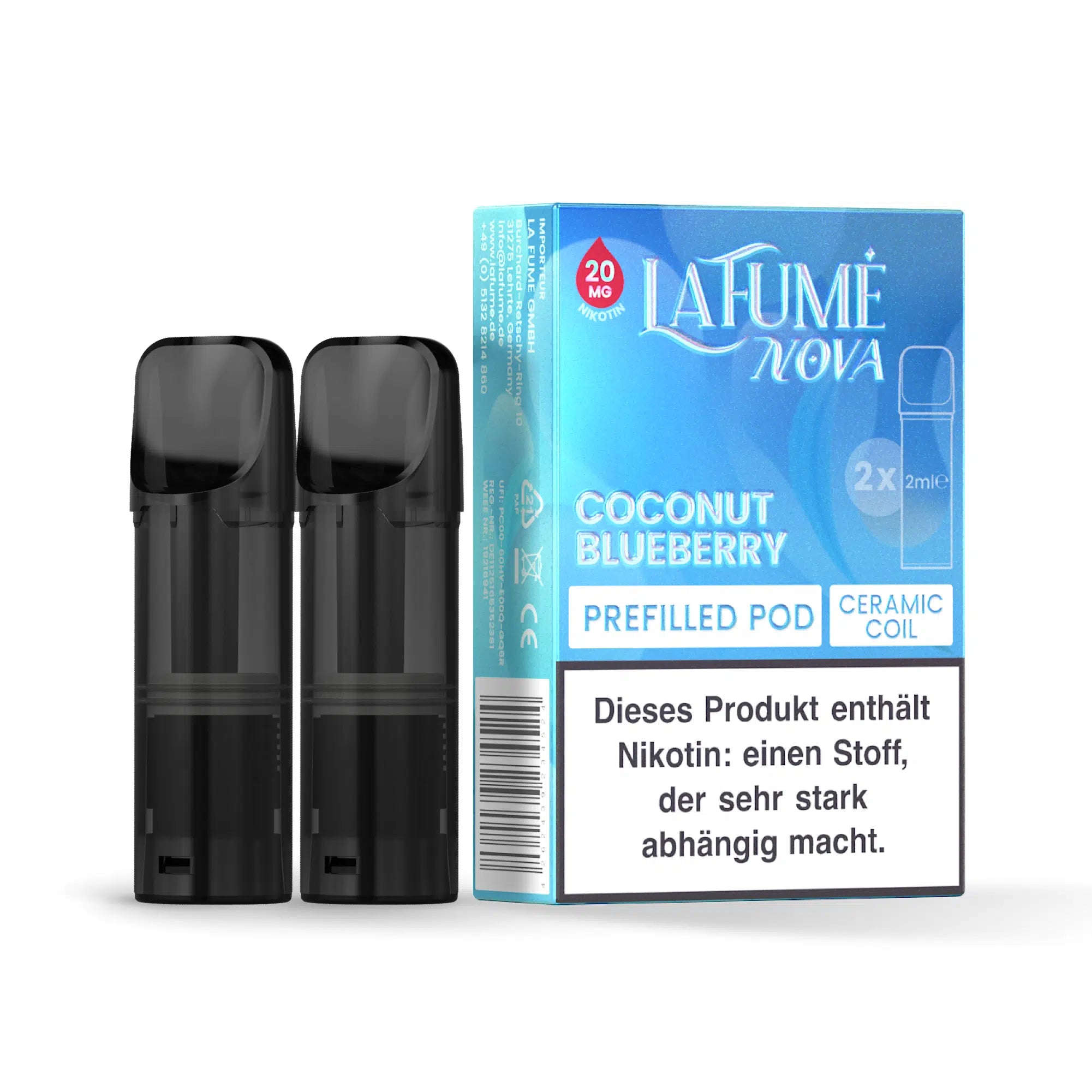 La Fume Nova Pods 2Stk - Coconut Blueberry