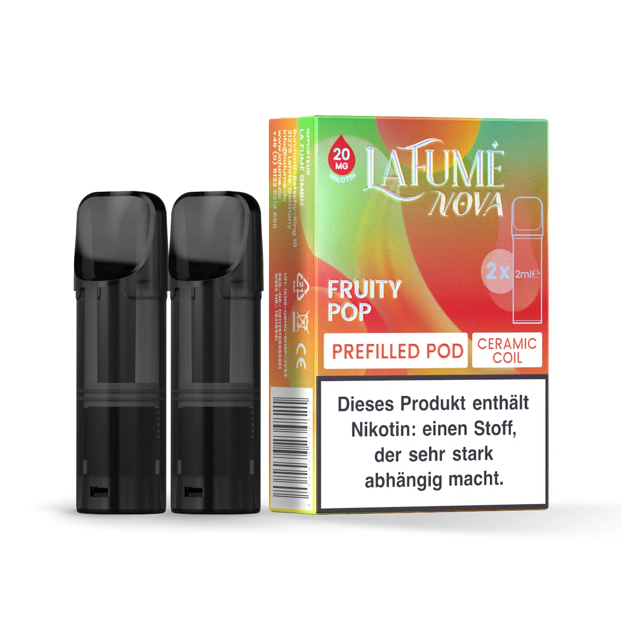 La Fume Nova Pods 2Stk - Fruity Pop