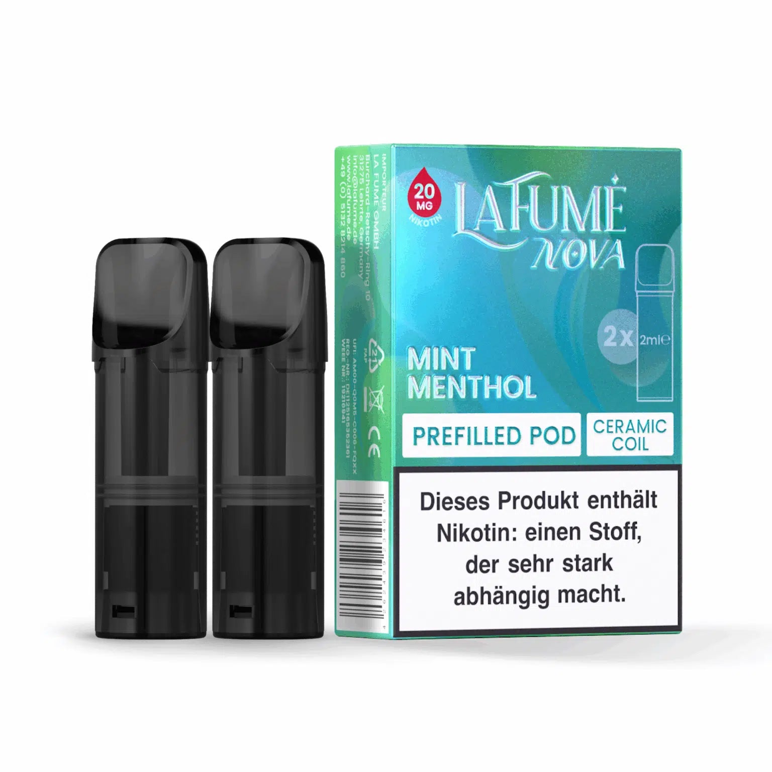 La Fume Nova Pods 2Stk - Mint Menthol