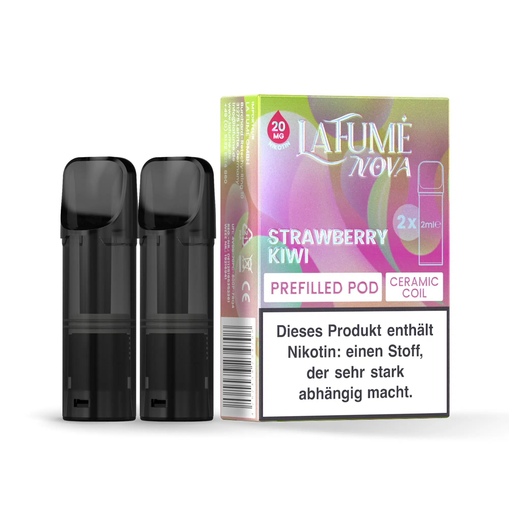 La Fume Nova Pods 2Stk - Strawberry Kiwi