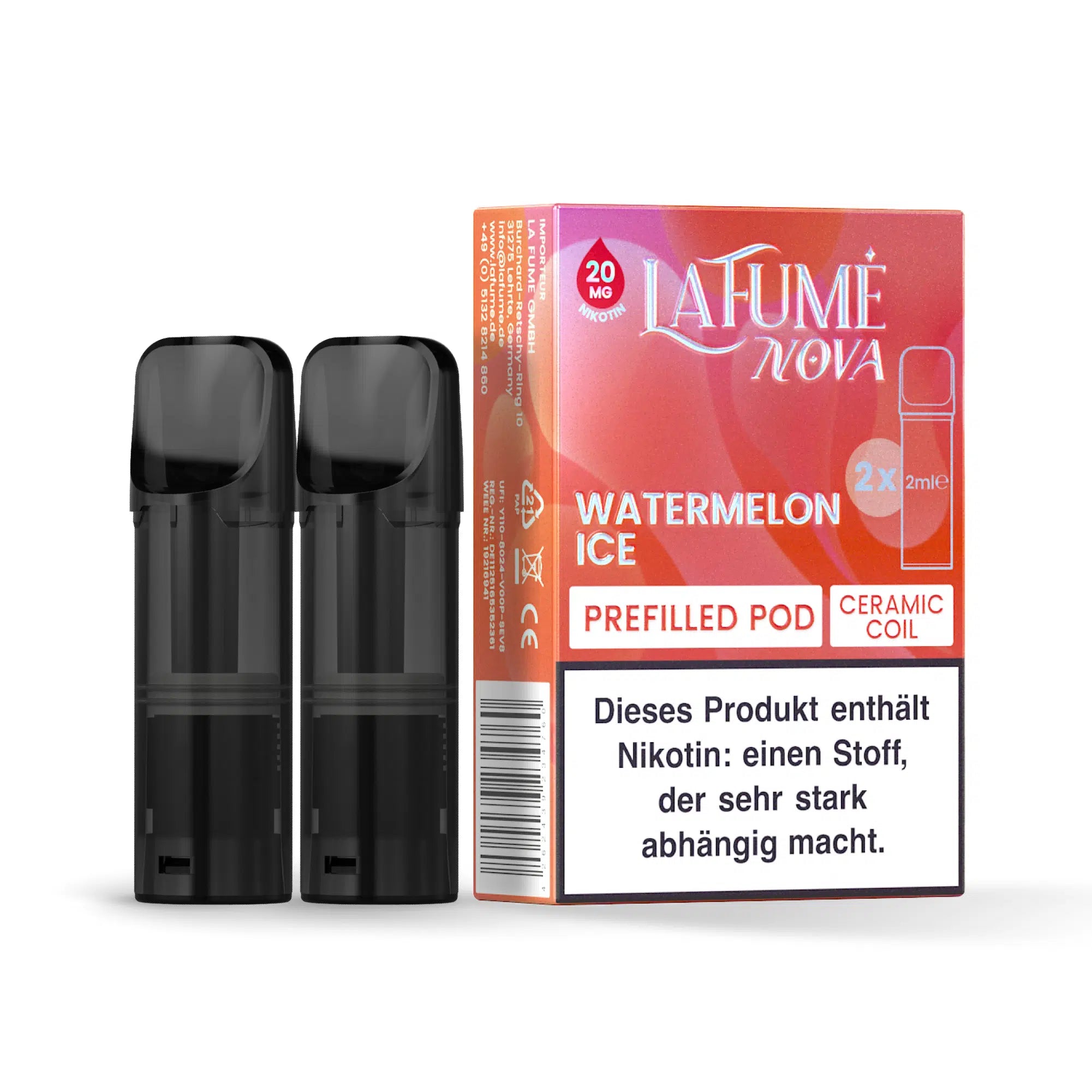 La Fume Nova Pods 2Stk - Watermelon Ice