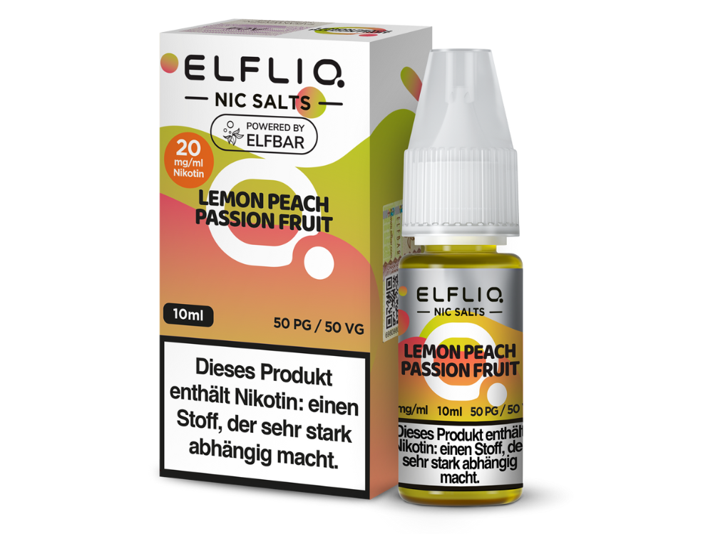 ELFBAR ELFLIQ - Lemon Peach Passion Fruit