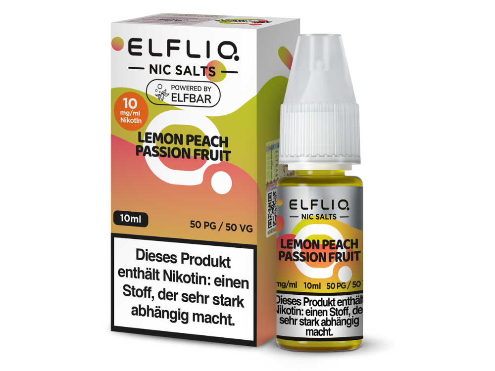 ELFBAR ELFLIQ - Lemon Peach Passion Fruit