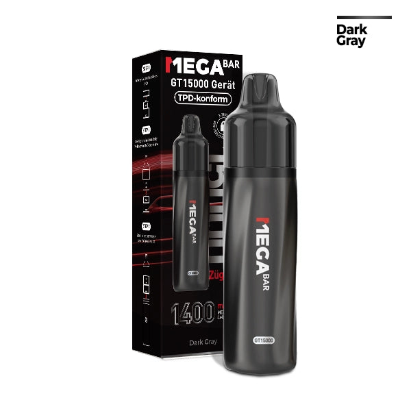 MEGABAR GT15000 Akkuträger - Dark Gray