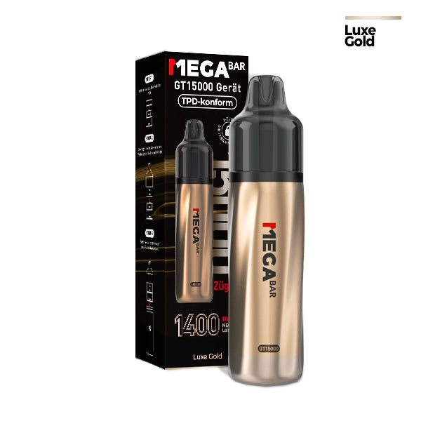 MEGABAR GT15000 Akkuträger - Luxe Gold