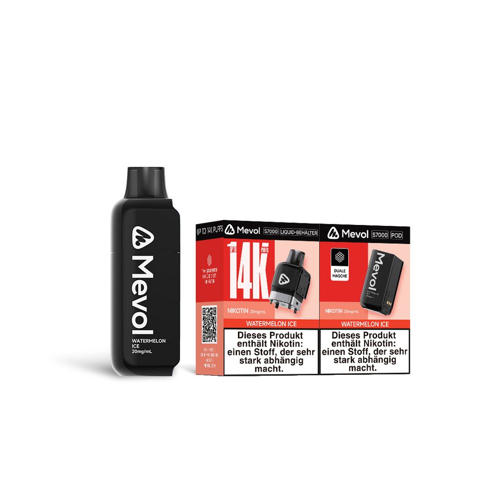 Mevol S7000 Pod - Watermelon Ice