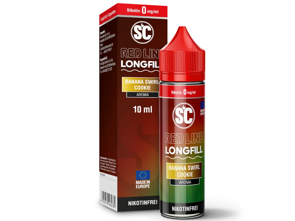 SC Red Line Longfill - Banana Swirl Cookie
