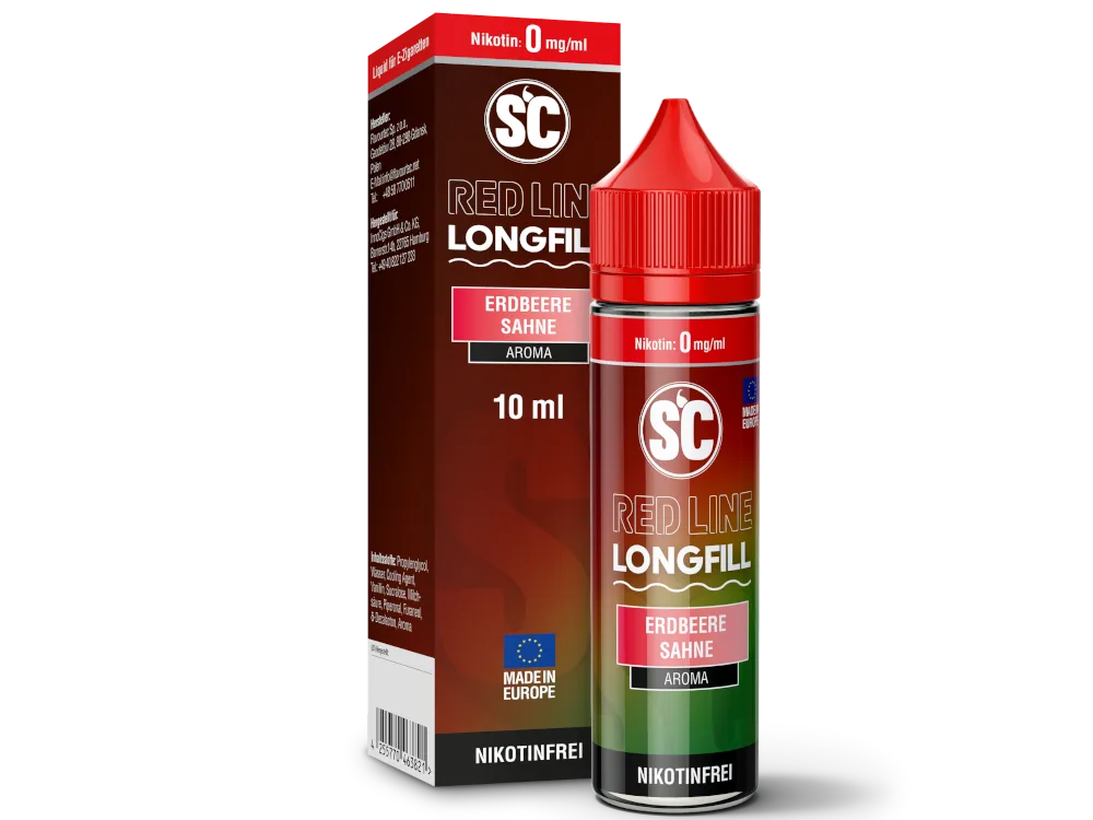 SC Red Line Longfill  - Erdbeere Sahne