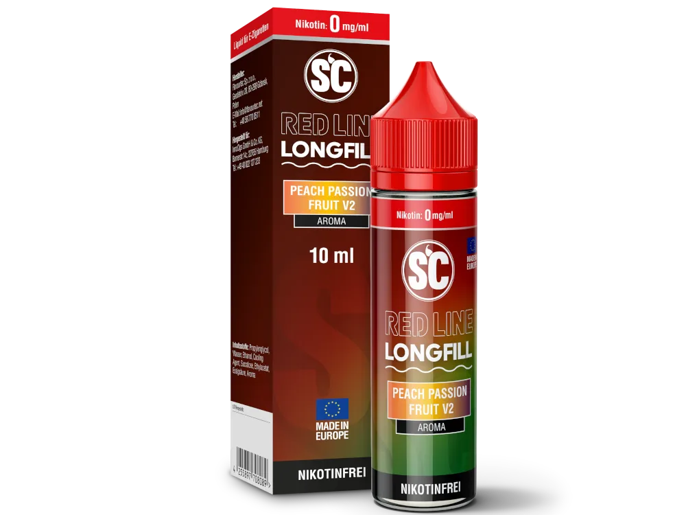 SC Red Line Longfill - Peach Passion Fruit V2