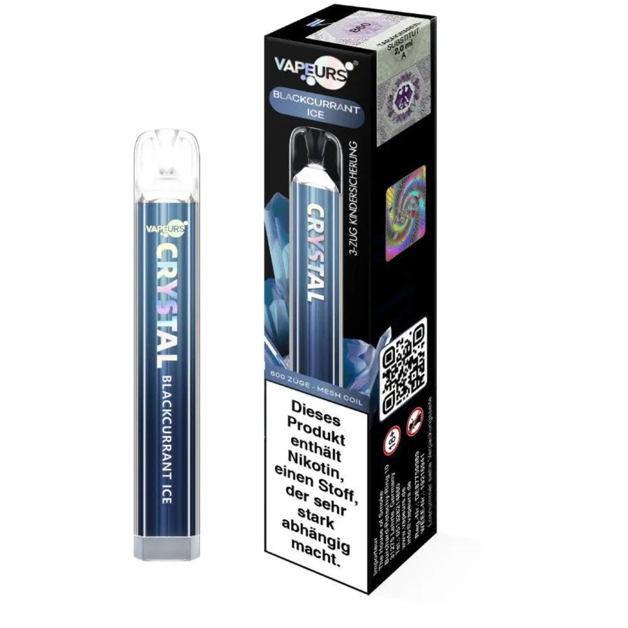 Vapeurs Crystal - Blackcurrant Ice