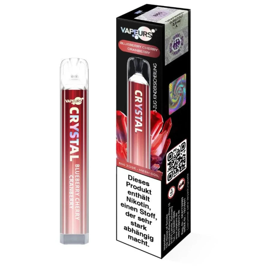 Vapeurs Crystal - Blueberry Cherry Cranberry
